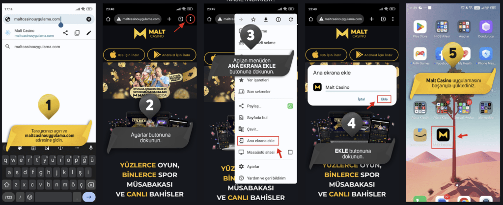 Malt Casino Uygulama Önizlemesi
#2