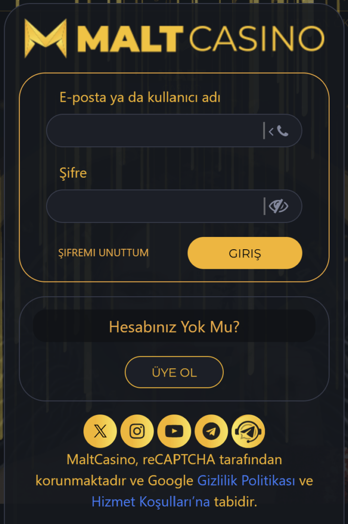 Malt Casino giriş