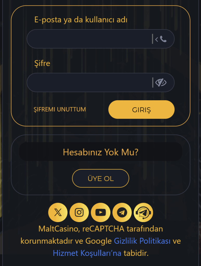 Malt Casino giriş